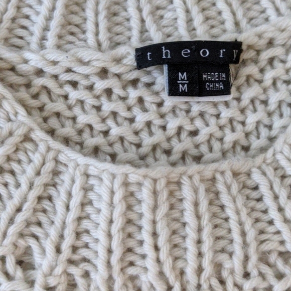 Long sleeve knit Theory top, like new! - Picture 4 of 4